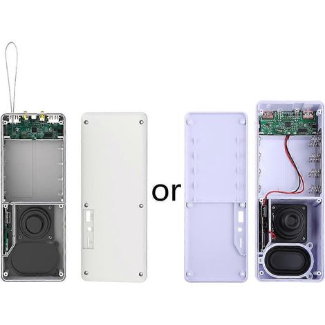 Boîtier de Batterie 8x18650 Charge Rapide Power Bank DIY Boîte Plastique (1/4)