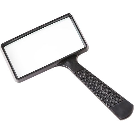 Loupe de poche 3X, loupe rectangulaire de 3,77 x 1,89 pouces (1/5)