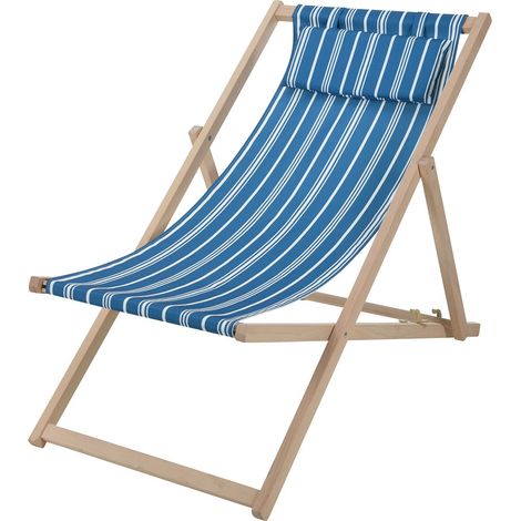 VDC 8720573466578 Sessel, Holz de Buche, Blau, Normal