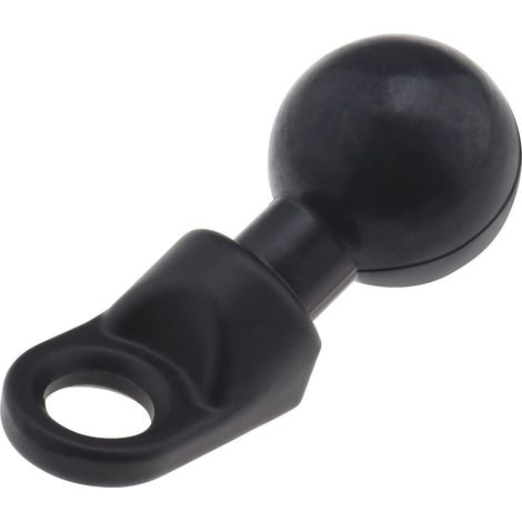 Aluminum Alloy Ball Mounting Base, Adapter Ball Base, Angled Bolt Head, Compatible with RAM Size B, 1 Inch Motorcycle Phone Mount (1/5)