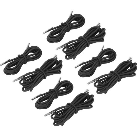 Lot de 8 cordons élastiques de rechange pour fauteuil inclinable, chaise zéro gravité, chaise longue, chaise de plage et chaise pliante. (1/5)