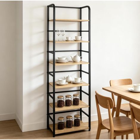 Chic Storage Regal,Pflanzen Display Regal,Bücherregal mit 6-Layer Regal,Display Regal (1/4)