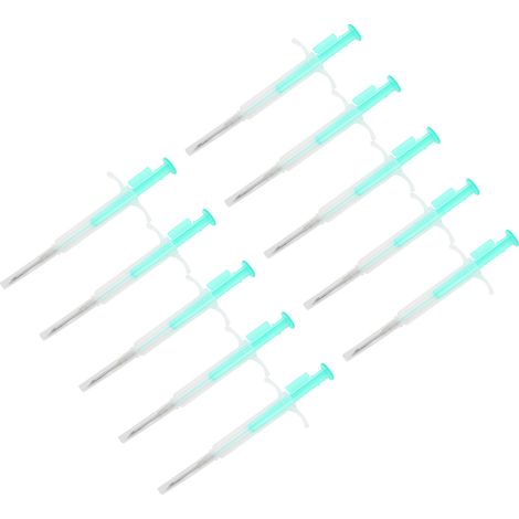 Lot de 10 micropuces d'identification pour animaux de compagnie (134,2 kHz), sûres et légères, avec 10 étiquettes, pour le bétail, les poissons et la faune sauvage. (1/5)