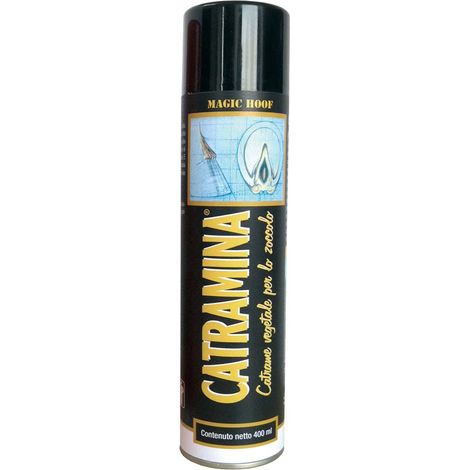 CATRAMINA Spray catrame vegetale per lo zoccolo 400 ml