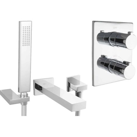 Set de baignoire PaulGurkes avec robinet thermostatique