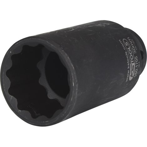Douille à choc spéciale cardans 1/2", longue, 30 mm
