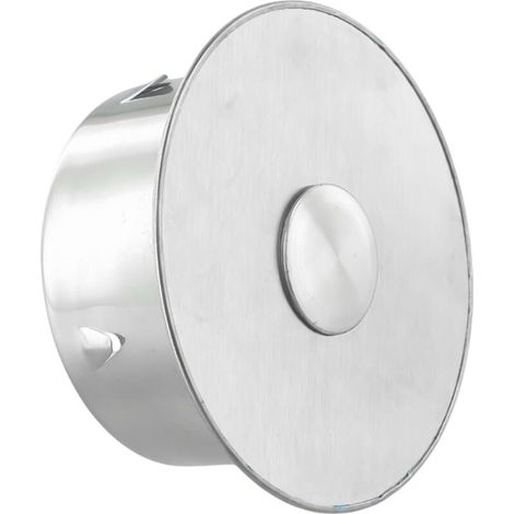 Couvercle de cheminée - pour tuyaux de poêle - résistant à la rouille et durable - avec boucle réglable - convient aux tuyaux de 110 mm (1/4)