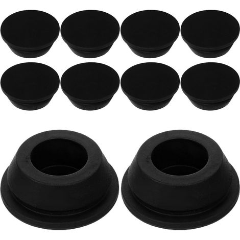 10pcs Bouchons en Caoutchouc pour Trou de Drainage Climatiseur, Diamètre 20mm, Kit de Réparation de Climatiseur Robuste et Élastique, pour Sandales Femme (1/5)