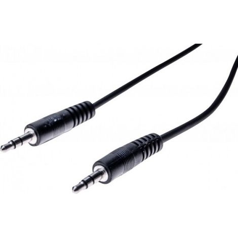 exertis Connect Cordon stéreo Jack 3.5 mm noir - 15 m (108571)