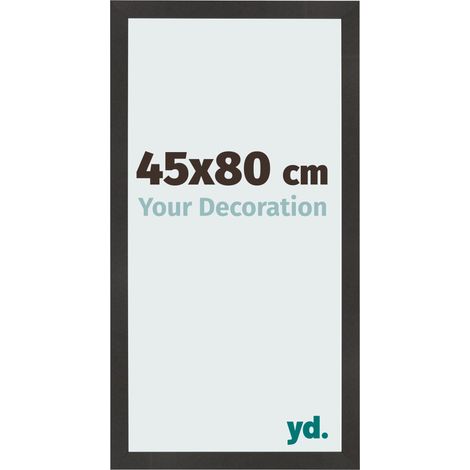 yd. - Cadre photo 45x80 - Noir Mat - MDF - Bologna