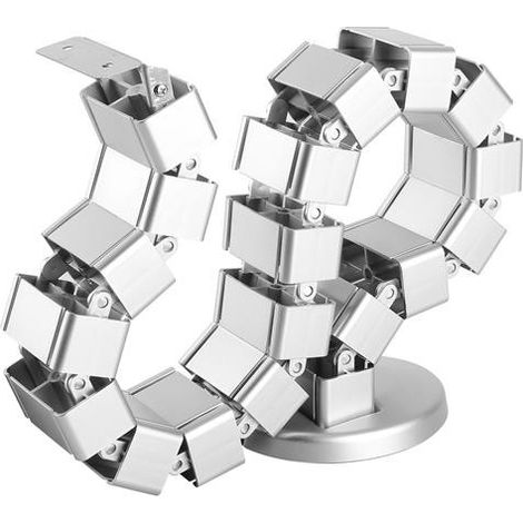 Startech CMVBMOD Kabelmanagement-System Silber Schreibtisch