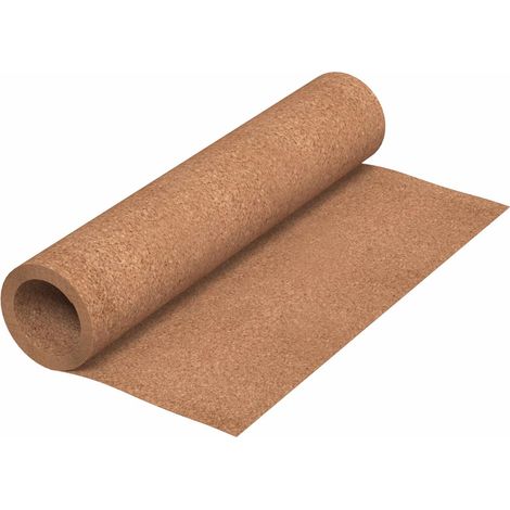 Korkrolle Braun 100 x 500 x 0,2 cm Kork vidaXL