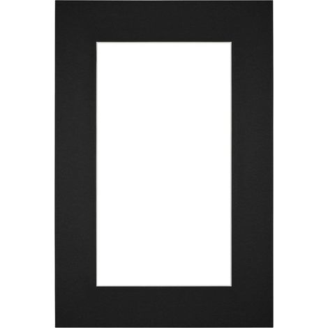 yd. - Cadre photo  - Noir - Carton 630 g/m2 - (1/4)