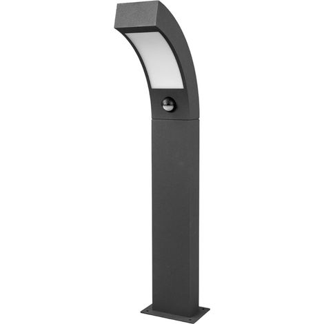 [GEBRAUCHT] B-Ware Lucande LED Sockelleuchte Lennik Außenleuchte mit Bewegungsmelder anthrazit 60cm