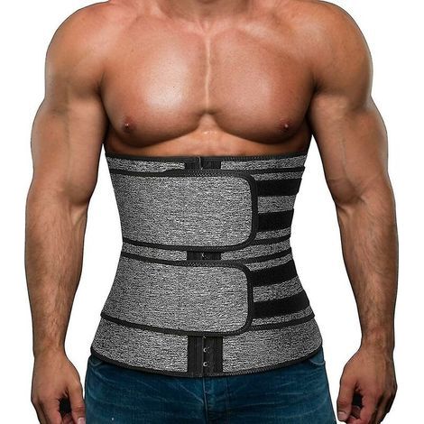 Ceinture d'entraînement pour hommes pour fitness brûleur de graisse Xlarge Noir (1/5)