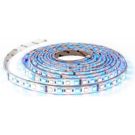 Ruban LED V-TAC SMD5050 5m RGB+blanc IP20 9W/m 12V (1/5)