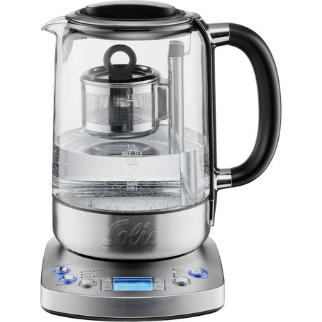 Solis Bouilloire automatique 5518 métallisé 1,7L (1/4)