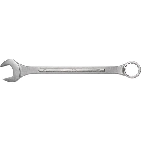 Llave de boca fija tamaño 46, 12 puntas, 15 grados, acero cromo-vanadio 151046