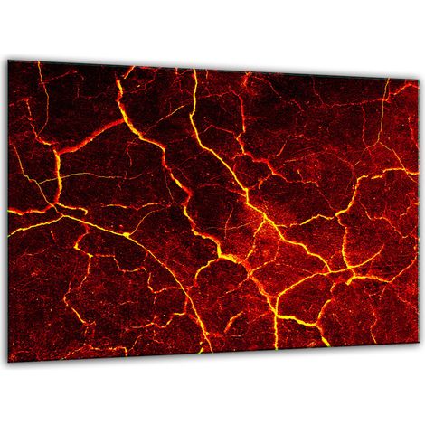 Tabla de cortar de vidrio templado 30x22 lava (1/5)