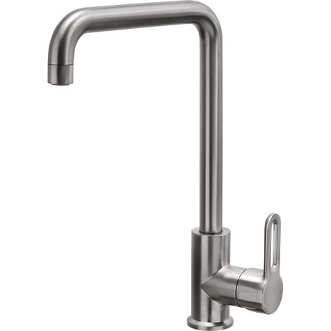 Essebagno Baltic spültischmischer in Edelstahloptik
