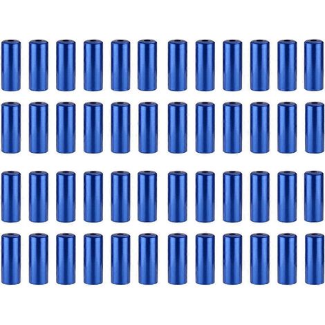 Kabelschutzhülle aus Aluminiumlegierung für Mountainbikes, blau