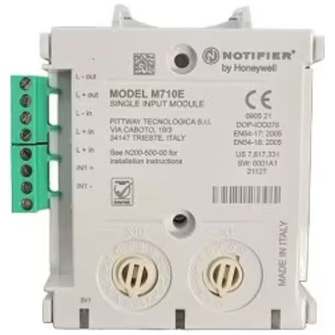 Scheda Ampliamento A 1 Ingresso Per Centrali Indirizzate ( NOTIFIER cod. M710E )