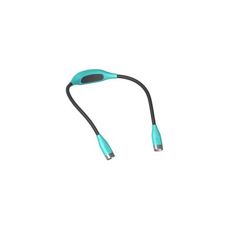 Lampe de lecture LED rechargeable de cou, 3 modes d'éclairage, pour tricot, camping, réparation – (1/5)