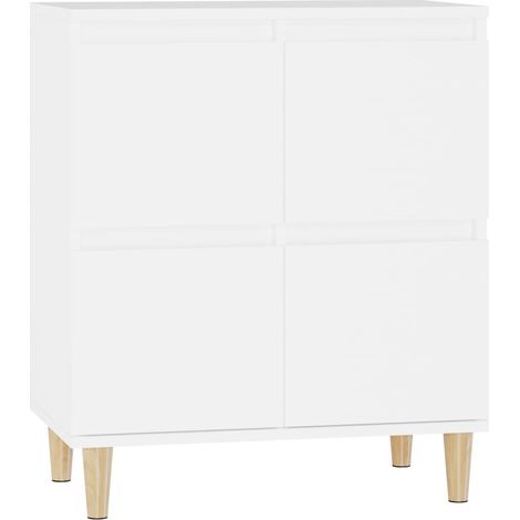 Credenza buffet cassettiera mobile contenitore organizer cucina soggiorno soggiorno 60 x 35 x 70 cm derivati del legno bianco 020030354
