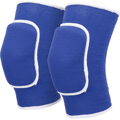 1 Paire Genouillères Protectrices Épaisses Mousse Renforcée pour Danse Yoga Sports Multi Bleu (1/5)