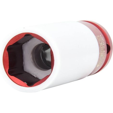 Douille à chocs pour jantes aluminium 1/2", longue, 21 mm