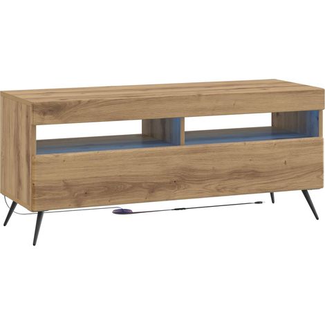 LED-TV-Schrank Altholz Holzwerkstoff vidaXL (1/5)
