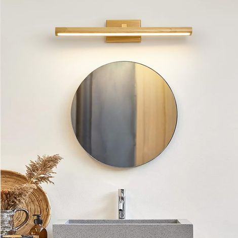Applique murale de style scandinave, applique murale à miroir orientable, applique murale de décoration intérieure (40 cm, lumière blanche) (1/5)