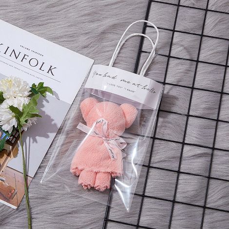 Serviette ours en peluche, cadeau pour les mains, activités de vacances, ouverture de petits cadeaux, cadeaux pratiques pour la remise des diplômes