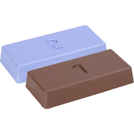 Wolfcraft Polierpasten-Set 2 teilig Autopflege