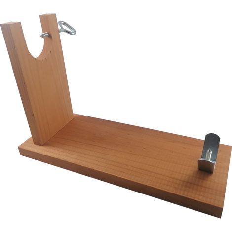 KORMAX jamonero banqueta tasty 39,5x16x23 cm , Jamonero Banqueta Tasty. -Marca: Kormax. -Hecho en madera con herrajes de hierro lacado con pinchos de acero. -Cabezal ajustable a cu