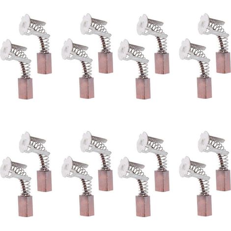 Ensemble de 16 balais de carbone, compatible avec les accessoires de perceuse-visseuse GSB180-LI, GSR 180-LI, GSR 140-LI et GSB 140-LI. (1/5)
