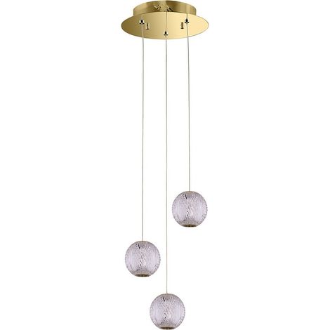 Lámpara colgante LED 126W ROSARIO PND122201213AGD Italux (1/2)