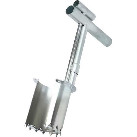 Poire jardinière outil acier inoxydable jardin semis Transplanter facile graine et poire Planting outil pour fleurs (1/5)