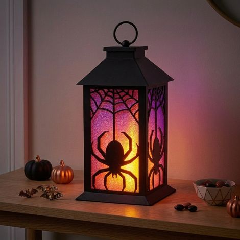 Shadow Spooky LED Spider Lantern (1/2)