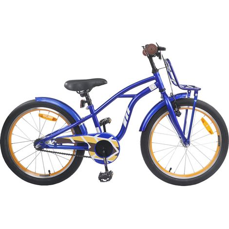 Teenpull – Kinderfahrrad 20 Zoll für 6-11 Jahre alt Dunkelblau (1/5)