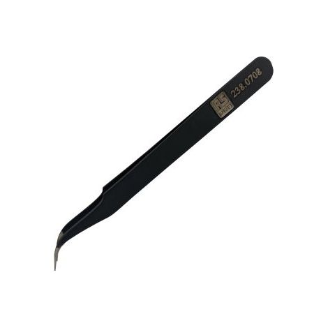 Brucelles de précision RS PRO 7ESD pointe fine en acier austénitique à faible de teneur en carbone, L. 120 mm ( Prix pour 1 )