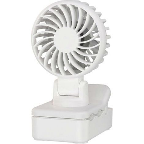 Tragbarer Ventilator für unterwegs – kompakt, leicht und leise, ideal für Büro, Reisen, Camping oder Outdoor-Aktivitäten (1/5)