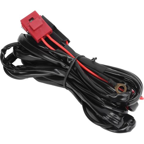 Faisceau de câbles étanche 3m 40A 12V pour projecteur LED 1V1, adapté pour quad, voiture, moto et bateau (1/5)