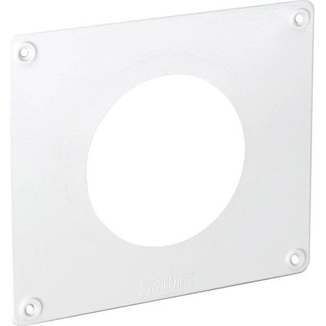 COPRIFORO PER TUBI AERAZIONE mm.190x160 - foro Ø mm. 100/125