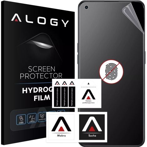 Alogy HydroSkin Matte Pro™ Hydrogel-Displayschutzfolie für Oppo Reno7 4G mit "fingerabdruckfreiem" Displayschutz (1/5)