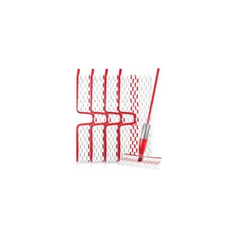 4 Pièces 2 en 1 serpillière vileda pour Vileda 1-2 Spraymax Mop en Microfibre Lavable Coussin de Nettoyage pour Serpillière Recharge Microfibres pour Tous Types de sols (1/5)