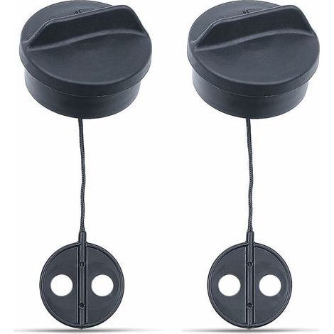 pair 2 Pièces Bouchon de Réservoir pour STIHL FS38 FS45 FS55 FS56 FS80 FS81 FS85 FS88 FS120, AUMEL Bouchon Essence de Débroussailleuse Bouchon de Réservoir Rechange Pièces Détachées (1/4)