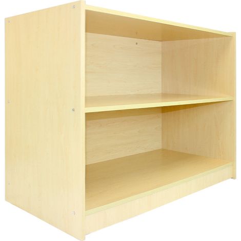 MonsterShop - Banco A1200 con Finitura in Acero da Negozio e Reception 120cm x 60cm x 90cm (1/5)