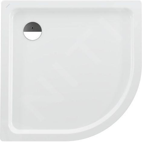 Laufen Platina - Receveur de douche quart de cercle, 1000 x 1000 mm - avec pastilles antibruit, blanc/antislip H2150196000401 (1/2)
