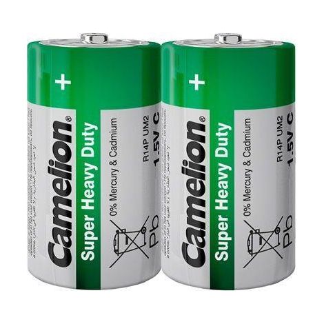 Pila alcalina camelion R14P SP2G 1 5 voltios 3850 mAh